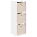 Sideboard med skuffe Hvid 30,5 x 27 x 84,5 cm