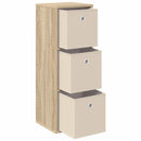 Sideboard med skuffe Sonoma eg 30,5 x 27 x 84,5 cm