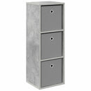 Sideboard med skuffe Beton Grå 30,5 x 27 x 84,5 cm