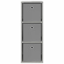 Sideboard med skuffe Beton Grå 30,5 x 27 x 84,5 cm