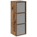 Sideboard med skuffe Gammelt træ 30,5 x 27 x 84,5 cm
