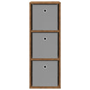 Sideboard med skuffe Gammelt træ 30,5 x 27 x 84,5 cm