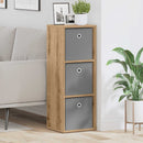 Sideboard med skuffe Artisan Egetræ 30,5 x 27 x 84,5 cm