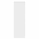 Sideboard med skuffe Hvid 35 x 32 x 99,5 cm