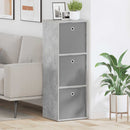 Sideboard med skuffe Beton Grå 35 x 32 x 99,5 cm