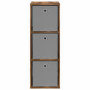 Sideboard med skuffe Røget eg 35 x 32 x 99,5 cm