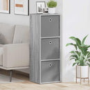 Sideboard med skuffe Grå Sonoma 35 x 32 x 99,5 cm