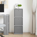 Sideboard med skuffe Grå Sonoma 35 x 32 x 99,5 cm