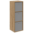 Sideboard med skuffe Artisan Egetræ 35 x 32 x 99,5 cm