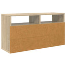 Lavbord med skuffe Sonoma eg 72 x 22,5 x 38 cm