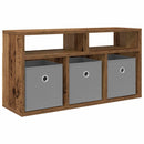 Lavbord med skuffe Gammelt træ 72 x 22,5 x 38 cm