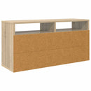 Lavbord med skuffe Sonoma eg 87 x 27,5 x 43 cm