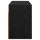 Lavbord med skuffe Sort eg 102 x 32 x 48,5 cm