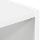 Sengebord 2 pcs Hvid 25,5 x 22 x 49,5 cm Konstrueret træ