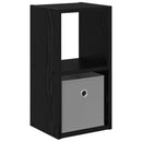 Sengebord Sort eg 25,5 x 22 x 49,5 cm Konstrueret træ