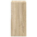 Sengebord 2 pcs Sonoma eg 25,5 x 22 x 49,5 cm Konstrueret træ