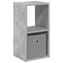 Sengebord Beton Grå 25,5 x 22 x 49,5 cm Konstrueret træ