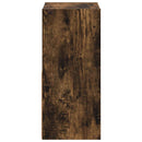 Sengebord Røget eg 25,5 x 22 x 49,5 cm Konstrueret træ
