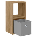 Sengebord med skuffe 2 pcs Artisan Egetræ 25,5 x 22 x 49,5 cm
