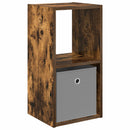 Sengebord Røget eg 30,5 x 27 x 59,5 cm Konstrueret træ
