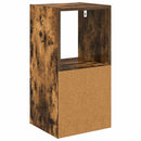Sengebord Røget eg 30,5 x 27 x 59,5 cm Konstrueret træ