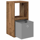Sengebord 2 pcs Gammelt træ 30,5 x 27 x 59,5 cm Konstrueret træ