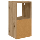 Sengebord Artisan Egetræ 30,5 x 27 x 59,5 cm Konstrueret træ
