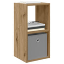 Sengebord med skuffe 2 pcs Artisan Egetræ 30,5 x 27 x 59,5 cm
