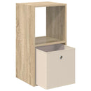 Sengebord Sonoma eg 35 x 32 x 68,5 cm Konstrueret træ