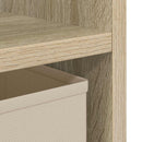 Sengebord 2 pcs Sonoma eg 35 x 32 x 68,5 cm Konstrueret træ