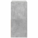Sengebord Beton Grå 35 x 32 x 68,5 cm Konstrueret træ