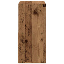 Sengebord Gammelt træ 35 x 32 x 68,5 cm Konstrueret træ