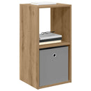 Sengebord med skuffe 2 pcs Artisan Egetræ 35 x 32 x 68,5 cm