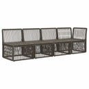 4-personers sofa med venstre arm 4 pcs 4-Antal sæder Grå