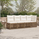 4-personers sofa med venstre arm 4 stk. 4-Antal sæder Beige
