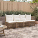 4-sæders sofa 4 stk. 4-Antal sæder Beige polyrattan