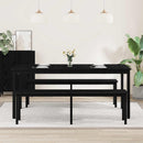 Spiseborde 180 x 90 x 75 cm Konstrueret træ Rektangulær