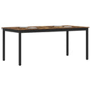 Spiseborde 2 pcs 180 x 90 x 75 cm Konstrueret træ