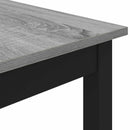 Spiseborde 180 x 90 x 75 cm Konstrueret træ Rektangulær
