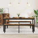 Spiseborde 180 x 90 x 75 cm Konstrueret træ Rektangulær
