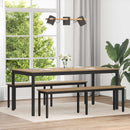 Spiseborde 180 x 90 x 75 cm Konstrueret træ Rektangulær