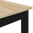 Spiseborde 200 x 100 x 75 cm Konstrueret træ Rektangulær