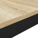 Spiseborde 200 x 100 x 75 cm Konstrueret træ Rektangulær