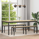 Spiseborde 200 x 100 x 75 cm Konstrueret træ Rektangulær