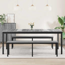 Spiseborde 200 x 100 x 75 cm Konstrueret træ Rektangulær