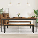 Spiseborde 200 x 100 x 75 cm Konstrueret træ Rektangulær