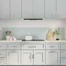 Køkkenbacksplash 2 pcs Hvid 100 x 40 cm hærdet glas
