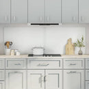Køkkenbacksplash 2 pcs Transparent 90 x 60 cm hærdet glas