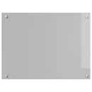 Køkkenbacksplash 2 pcs Lysegrå 80 x 60 cm hærdet glas