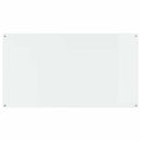 Køkkenbacksplash 2 pcs Transparent 110 x 60 cm hærdet glas